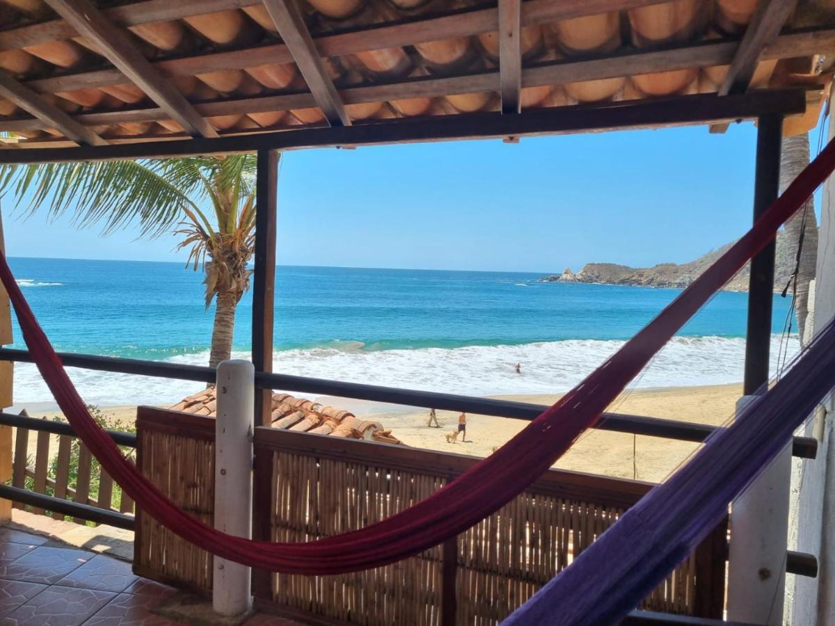 Posada Ziga Playa Mazunte Eksteriør billede