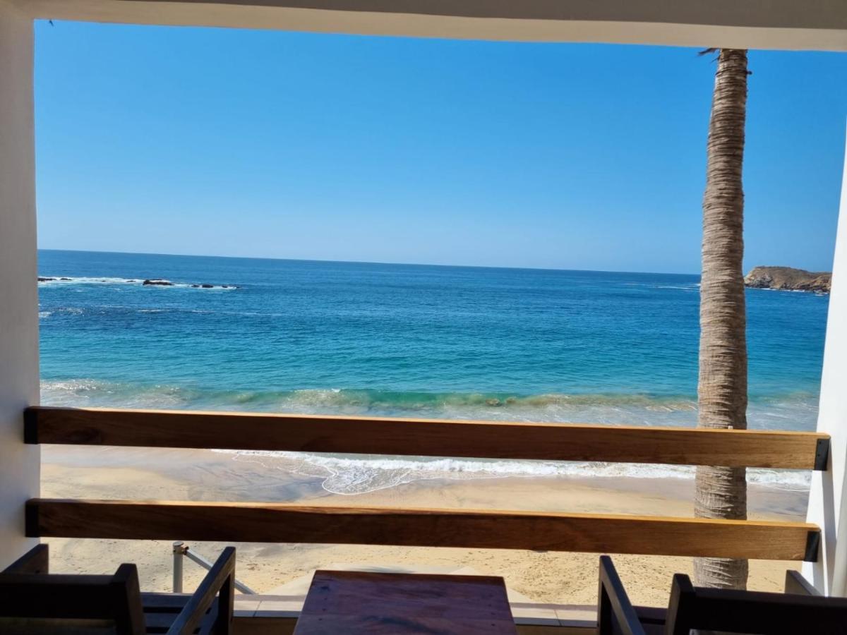 Posada Ziga Playa Mazunte Eksteriør billede