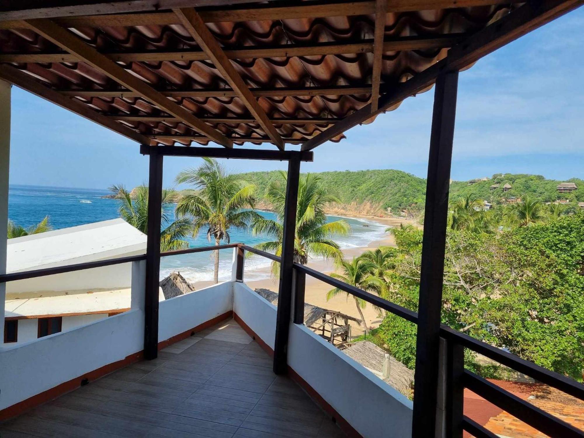 Posada Ziga Playa Mazunte Eksteriør billede